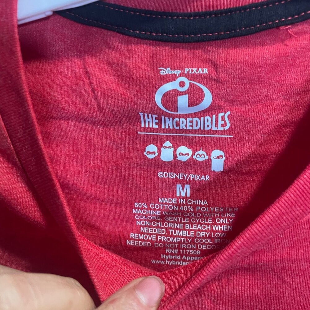 Incredible Dad Red Graphic Tee - Short Sleeve Crewneck - Picture 3 of 4